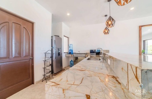 Merida House | Luxe Beachfront Villa, Private Pool & Beach Access