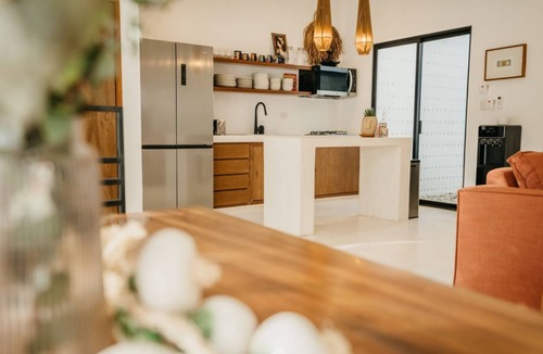 Valladolid House | Luxe Oasis w/private pool, waterfall, yoga & hammock garden. Sleeps 12. Walk Downtown.