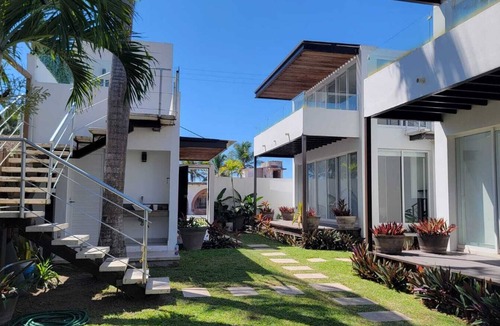 Los Pascuales Resort | Luxurious Surf Resort in Pascuales Mexico - Room #1 Private - On the Beach