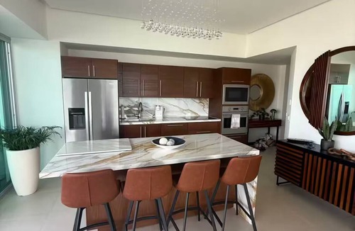 North Hotel Zone Apartment | Luxury 1-bedroom apartment at Icon Vallarta 2-801 with an ocean view
