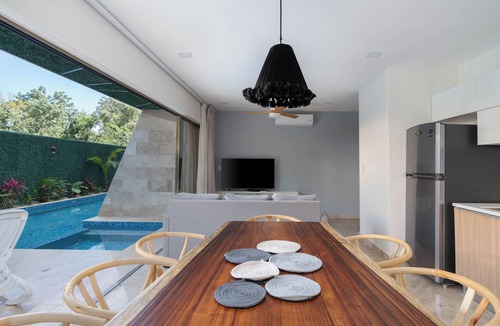Tulum City Center Apartment | Luxury/Aldea Zama/vista piscina/50mbps internet 112