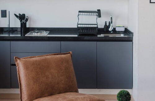 Roma Sur Apartment | Luxury and comfort in the heart of Roma Sur. Modern loft with king-size bed, Smart TV, fast WiFi, beautiful balcony and fully equipped kitchen. Perfect for professionals and travelers seeking for a great experience.