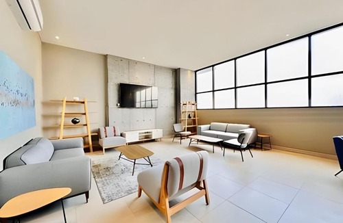 Monterrey Apartment | Luxury aprt in front of Fundidora Park, gym, BBQ.