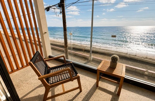 Playas de Tijuana Apartment | Luxury Beachfront with King Bed & AC