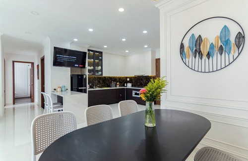 District 4 Apartment | Luxury #Grand-Riverside 4BR #Pool#Netflix#Buivien#D4#Center#D1