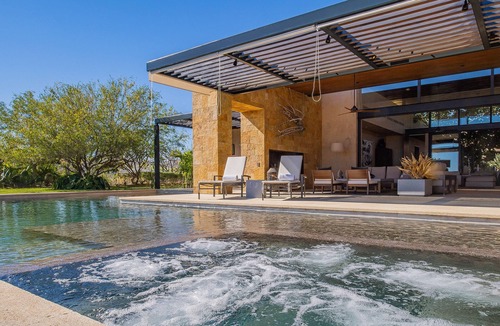 San Jose del Cabo Villa | Luxury Ocean View Villa w/Heated Pool, Hot Tub & Steps to Beach in Ritz Complex