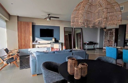 Flamingos Apartment | Luxury Oceanfront apartment -Peninsula Nuevo Vallarta 5DF1n3Bed 2.5 Bath