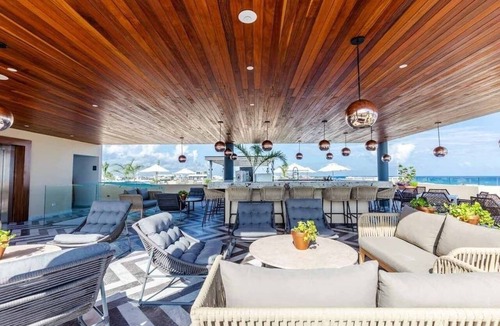 Ejidal Apartment | Luxury Rooftop Ocean view Pool | Singular Joy