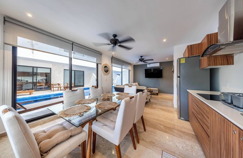 Tulum Apartment | Luxury Stay: Private Pool & Movie Theater Retreat in lovely Tulum