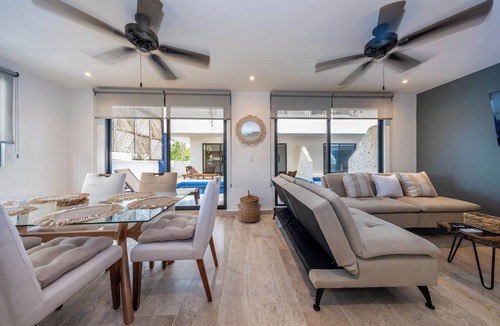Tulum Apartment | Luxury Stay: Private Pool & Movie Theater Retreat in lovely Tulum