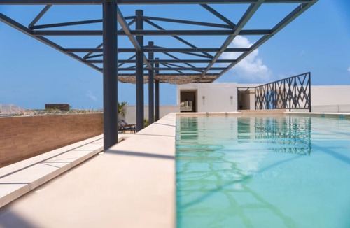 Zama Apartment | Luxury Studio with VIP amenities, with Rooftop Pool & Fitness Center
