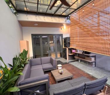 Ben Nghe House | LYLAC Home Saigon NBK - Private Oasis 5BR Duplex in D1 near Japantown