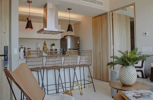 Flamingos Apartment | Máritima Golf New exclusive apartment private beach access at Nuevo Vallarta