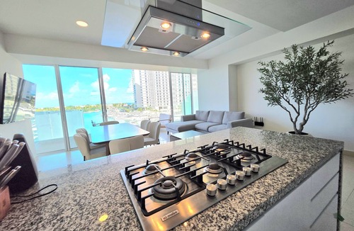 Zona Hotelera Apartment | Marea condo vista espectacular 4pax