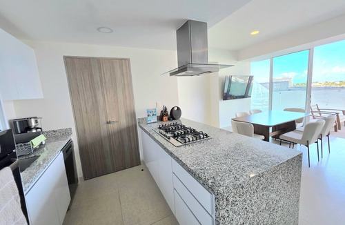 Zona Hotelera Apartment | Marea condo vista espectacular 4pax