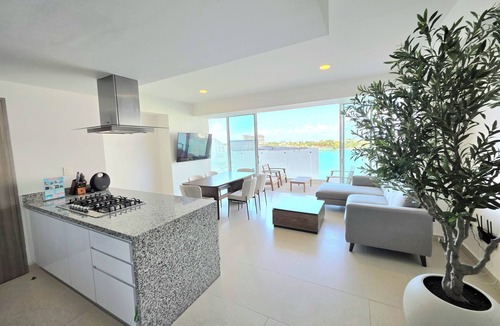 Zona Hotelera Apartment | Marea condo vista espectacular 4pax