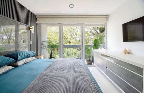 Escandon Apartment | Massive rooftop terrace steps from everything