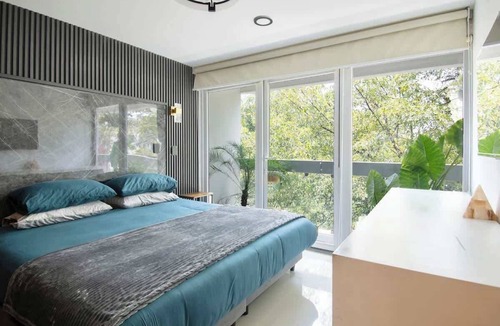 Escandon Apartment | Massive rooftop terrace steps from everything