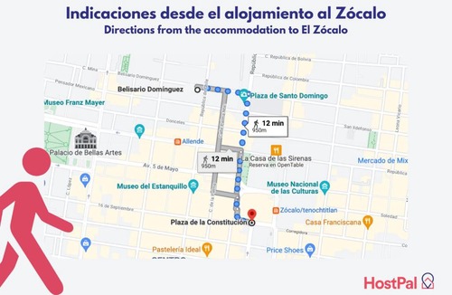 Historic Center Apartment | Mexico Historic Center Modern Apartment