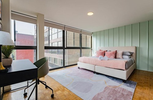 Cuauhtemoc Apartment | Mid-Century Gem Prime Location Near Dining & Shops