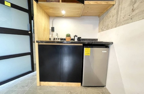 Puebla Apartment | Mini depa de doble altura para 3 cerca CU BUAP