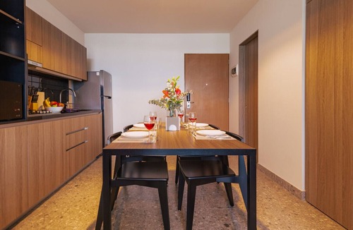 Miguel Hidalgo Apartment | Modern 1 BR Apartment with Skyline