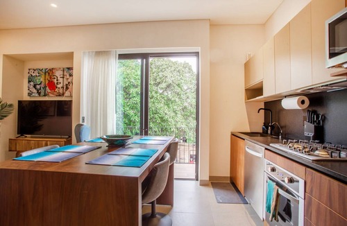Colonia 5 de Diciembre Condo | Modern 2BR Near Beach & Boardwalk | Gym & BBQ