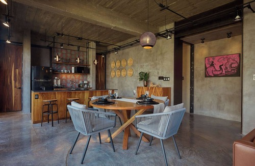 San Felipe del Agua Apartment | Modern Design Apartment w/Stunning Mountain Views