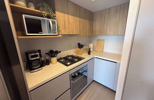 Providencia Apartment | Modern High-Floor Apartment with City Views