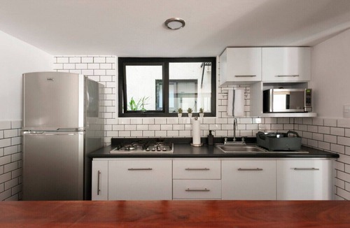 Hipodromo Apartment | Modern, Industrial Apartment with Bamboo Garden and Rooftop Terrace