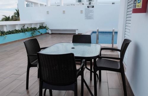 Las Gaviotas Apartment | Modern Loft w/Pool & Parking Near Zona Dorada Beach