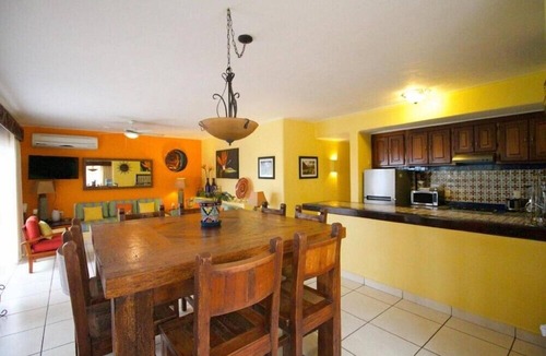 South Hotel Zone Hotel | Modern Old Vallarta 2BR Condo with Private Beach Area