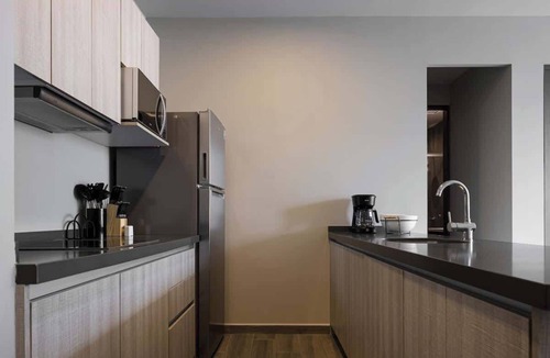 Monterrey Apartment | Mountain View in Valle Poniente, Rooftop Pool, Gym