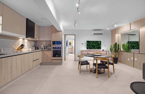 Downtown Queretaro Apartment | MS Moderna Suite Centrica Aire Acondicionado +S6
