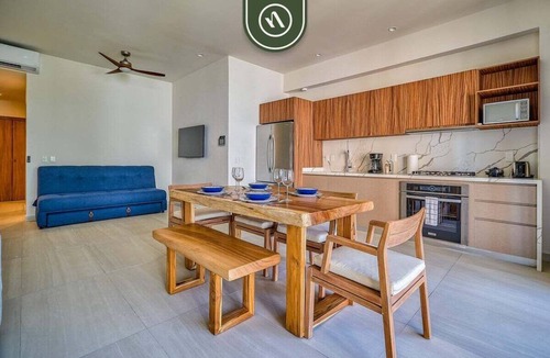 Bucerias Apartment | New 1 BR Condo with Amazing Rooftop Pool - Jacuzzi