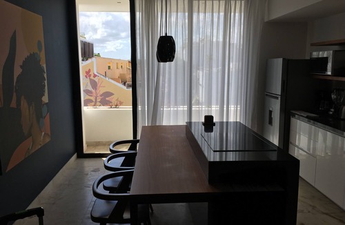 Zazil-ha Apartment | New Luxury Apartment on 5th Ave, Wifi, close to beach, Parking & Rooftop Pool