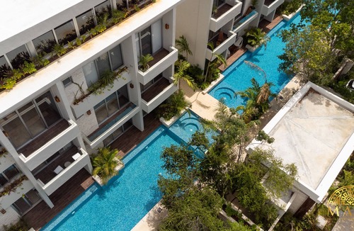 Zama Condo | NHOA 208C Lux 1BR Condo Jungle View in Aldea Zama