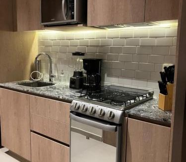 Guadalajara Apartment | Nuevo Loft con increible vista en YU Country 1507B