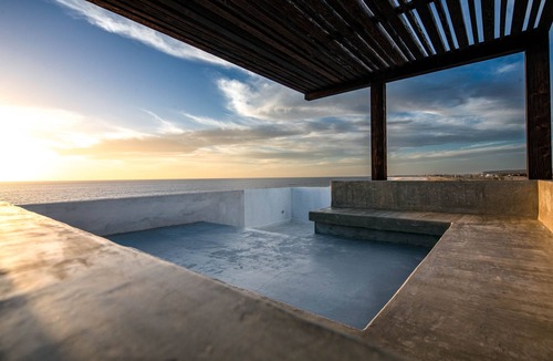 Todos Santos House | Ocean front villa that has been recently remodeled.