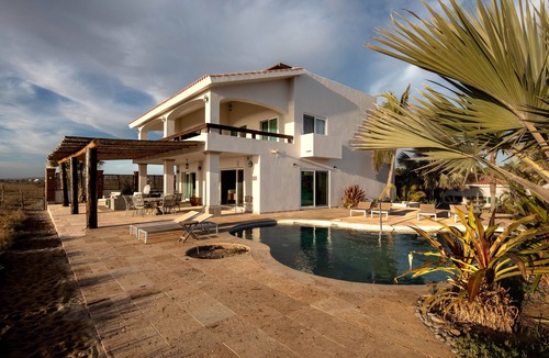 Todos Santos House | Ocean front villa that has been recently remodeled.