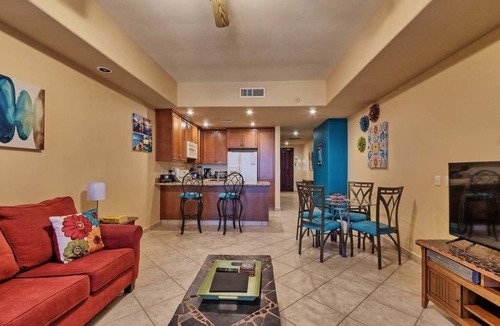 Puerto Penasco Resort | Ocean View 1BR/1BA Condo – Las Palomas Rubi 307, 3rd Floor Balcony Views