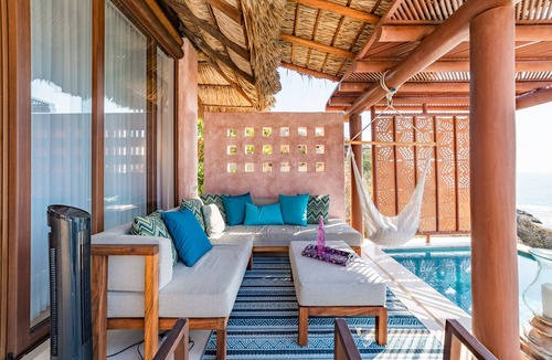 Santa Maria Huatulco Villa | Oceanfront Villa in Gated Community + Amenities