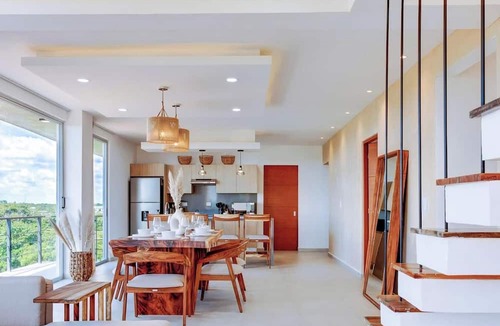 Villa Juarez Apartment | Oceanview Rooftop with plunge pool, gym & BBQ