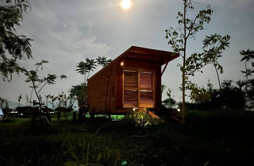 Villa Corona Cabin | Off-Grid Farm, 6 Cabins + 1 Adobe House + Pool + In-Ground Firepit!
