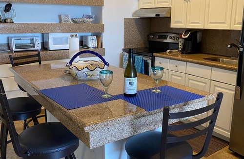 Cabo Bello Condo | Overlook the Sea of Cortez & Pool in Spacious living area