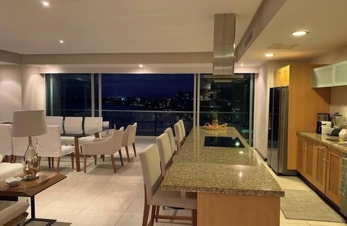 South Hotel Zone Apartment | Peninsula 18D Spacious 3-bedroom apartment in pleasant Puerto Vallarta.