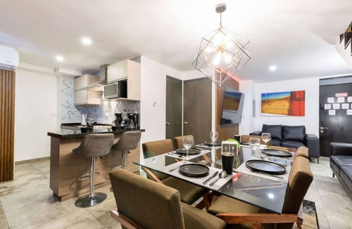 Monterrey Centro Apartment | ¡PentHouse in La Purísima! 8 guests 3BR|3br