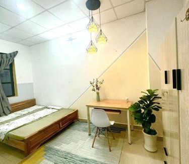 Go Vap House | Phòng Studio đẹp đầy đủ nội thất trong KDC Cityland LotteMart Gò Vấp