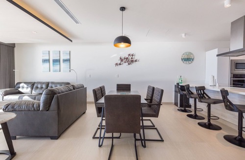 Puerto Penasco Resort | Phase 3 Ocean Front 3BR Las Palomas Condo with Panoramic Sea of Cortez Views