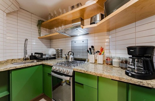 Polanco Apartment | Polanco Gem with Balcony and Office Nook